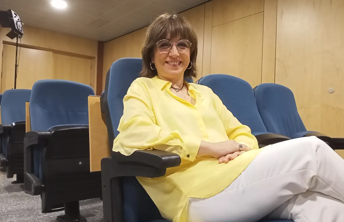 La presidenta de l'Acadèmia del Cinema Català, Judith Colell.