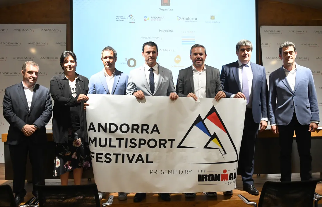 La segona edició de l’Andorra Multisport Festival es va presentar ahir a Andbank.