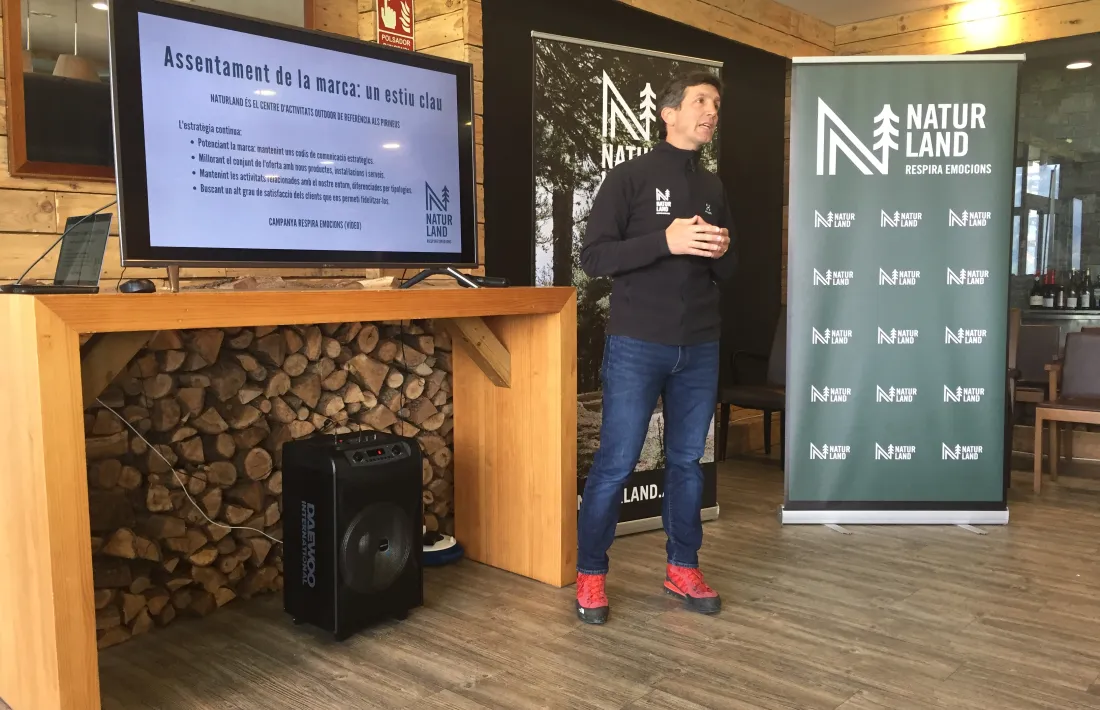 El director general de Naturland, Xabier Ajona.