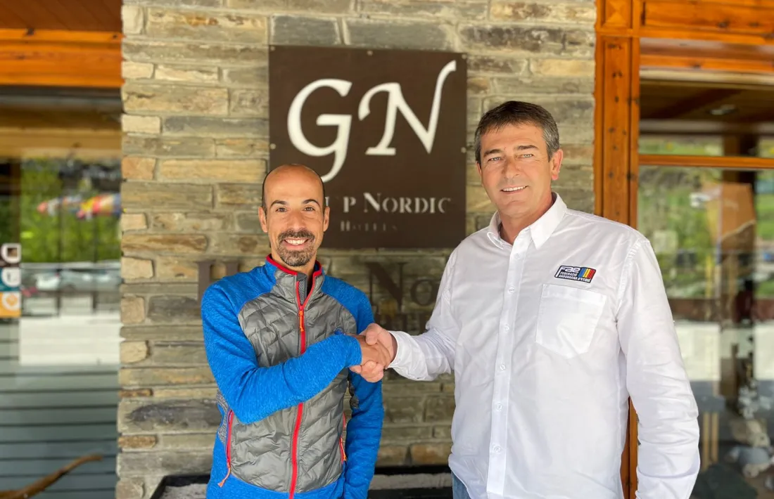 Òscar Casal i ‘Pepi’ Pintat, al Grup Nòrdic.