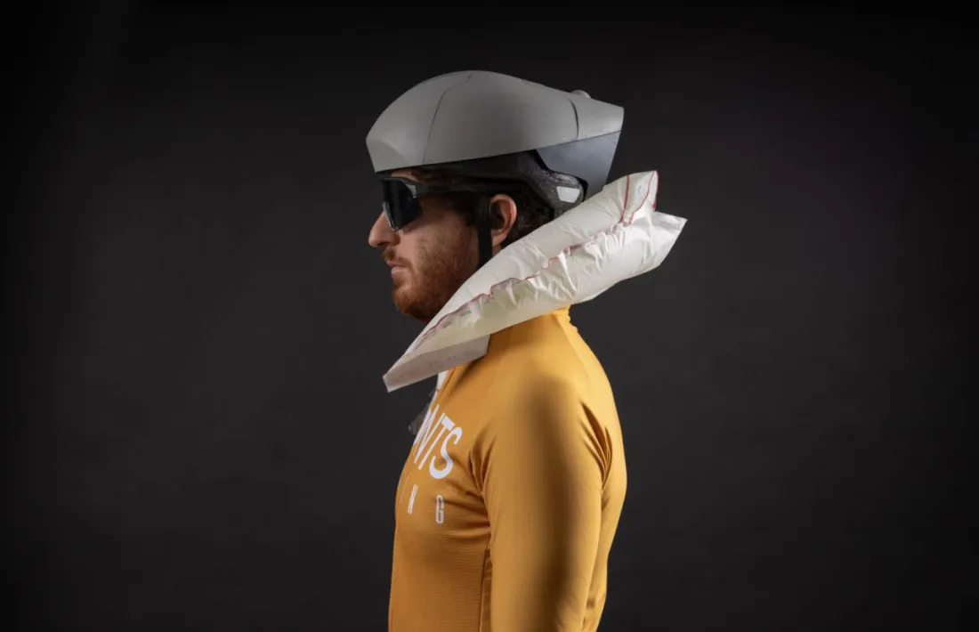 L'airbag cervical ideat per Evix.