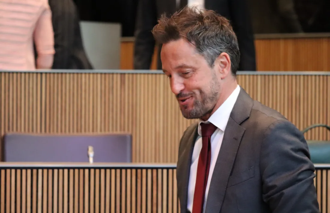 El president del grup parlamentari del PS, Pere López.