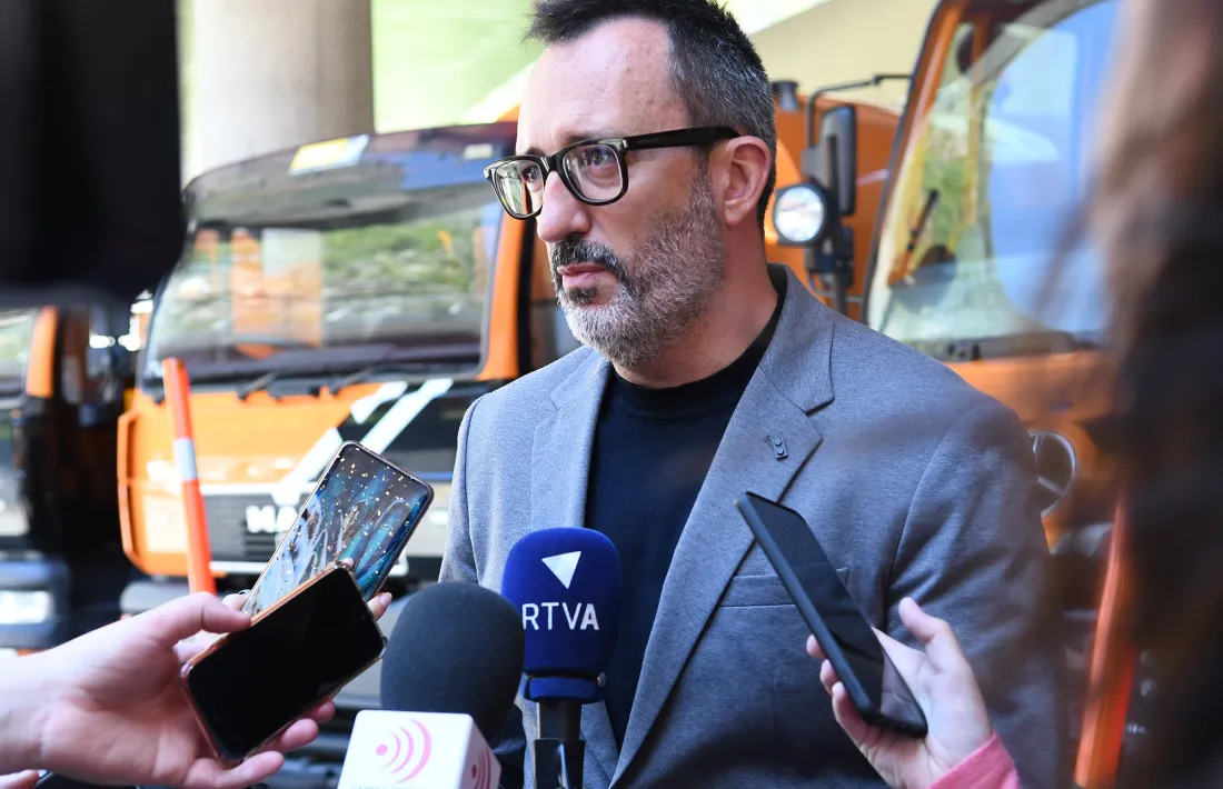 El ministre d'habitatge Víctor Filloy.