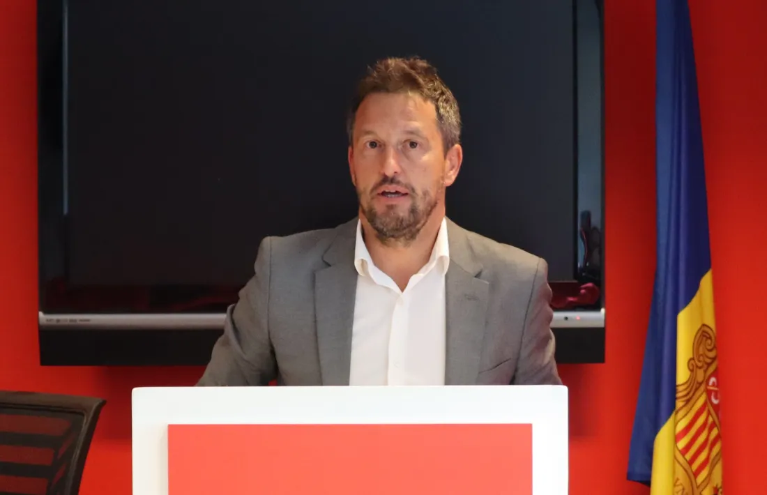 El president del Partit Socialdemòcrata, Pere López.