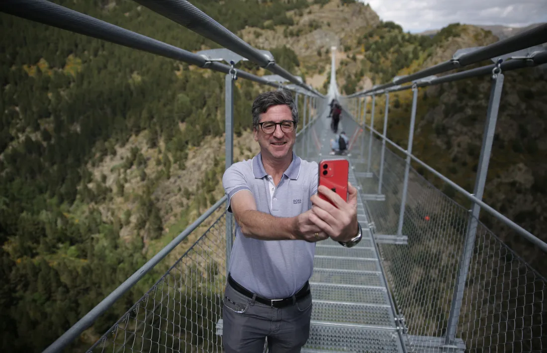 Qui més qui menys va aprofitar per immortalitzar el moment.