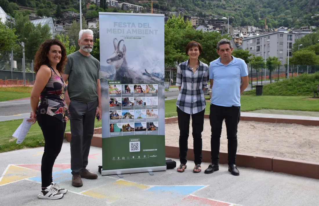 La presentació de la segona edició de la Festa del medi ambient.