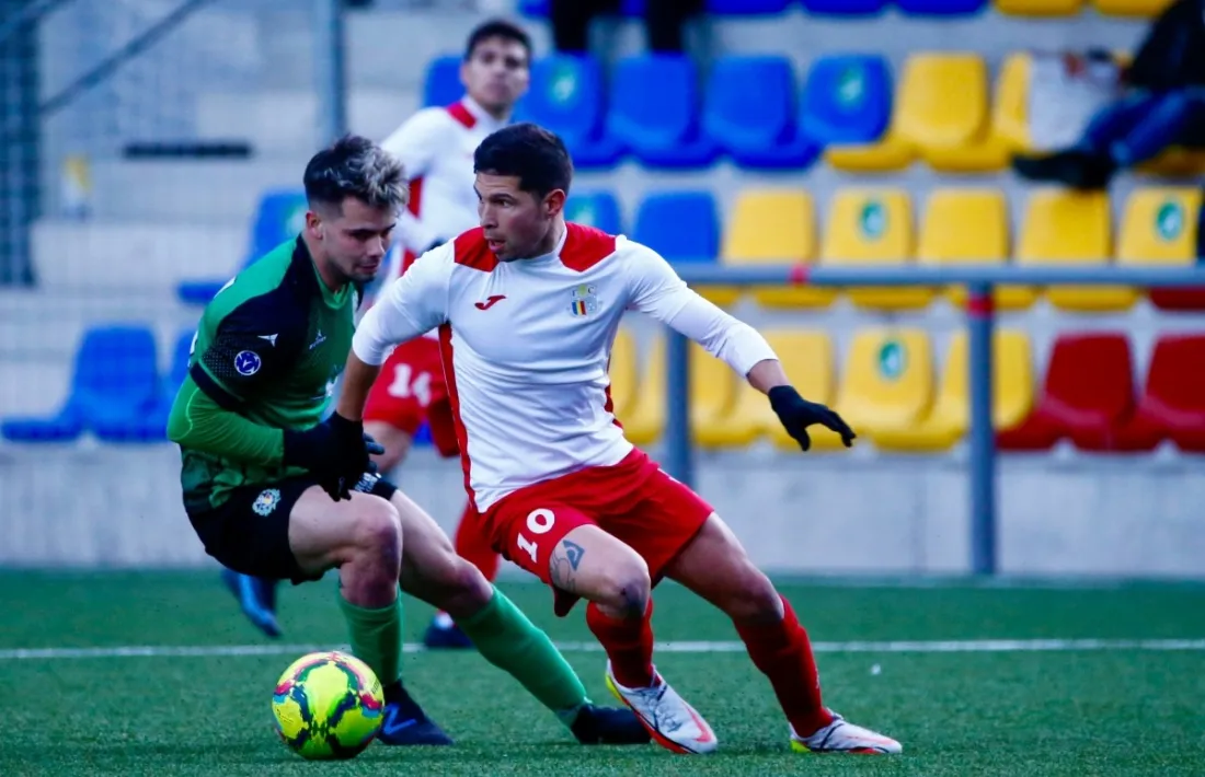 Xavi Puerto, amb l’FC Santa Coloma.
