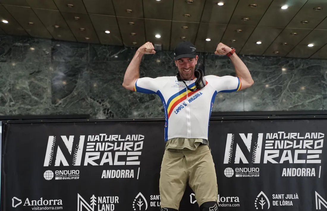 L’andorrà Àlex Iscla es va imposar en categoria sènior de la primera Enduro Race.