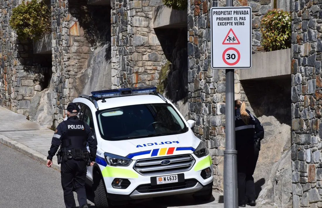 Efectius del cos de policia.