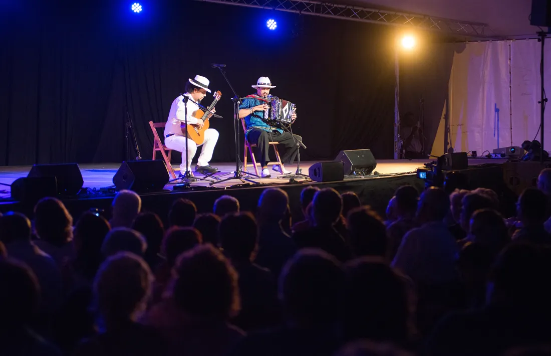 Yannick Lopes i Joaquín Diaz, a Arsèguel al 2016. 