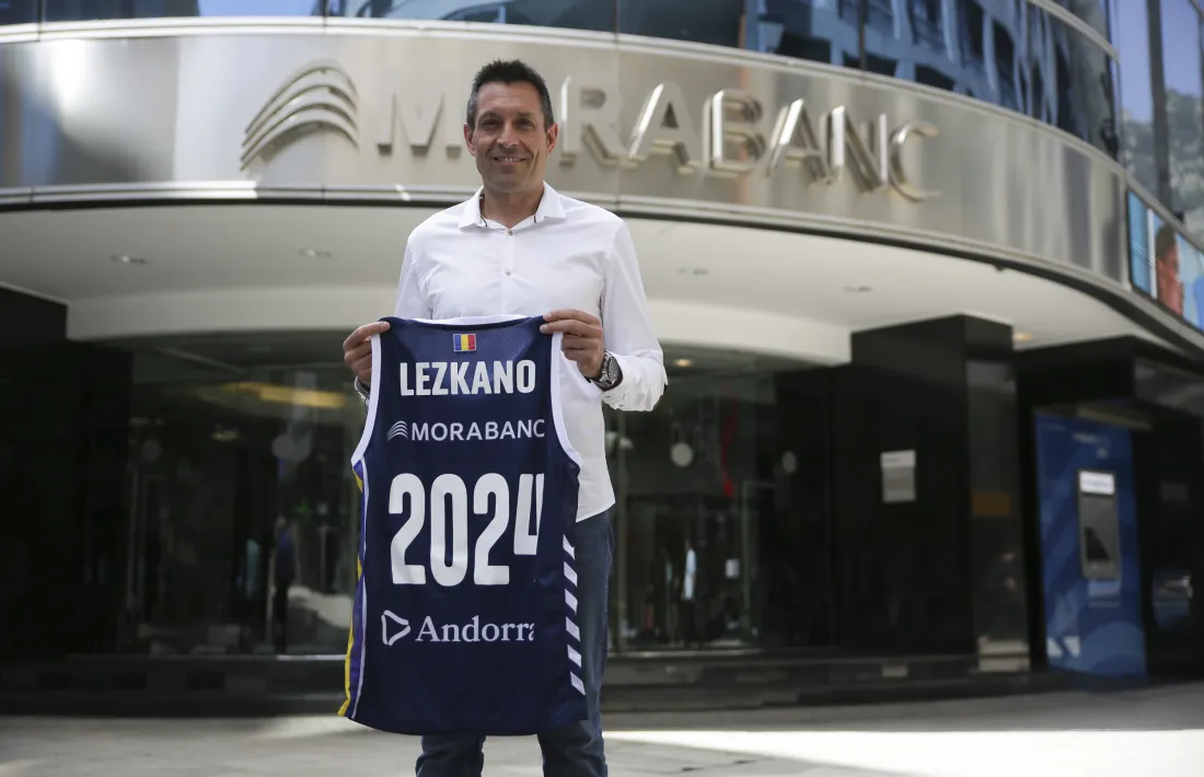 Natxo Lezkano, que va ser presentat ahir a MoraBanc, buscarà repetir la fitxa que va assolir al 2018 amb el Cafés Candelas.