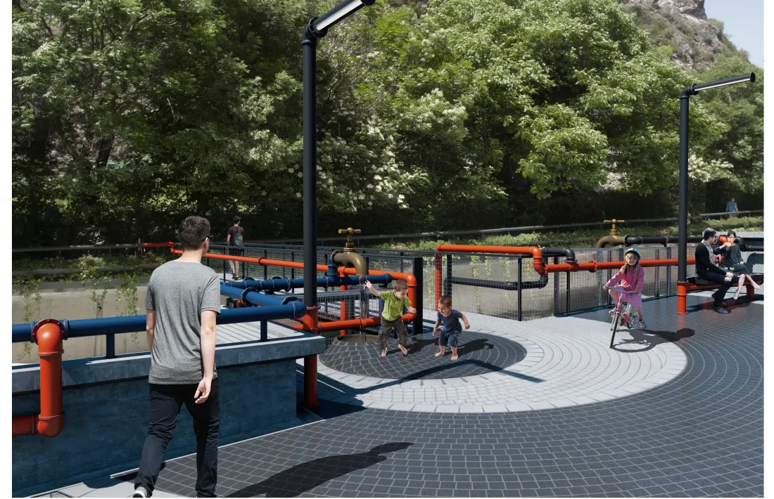 Tot el passeig del riu estarà adaptat per a la interacció.