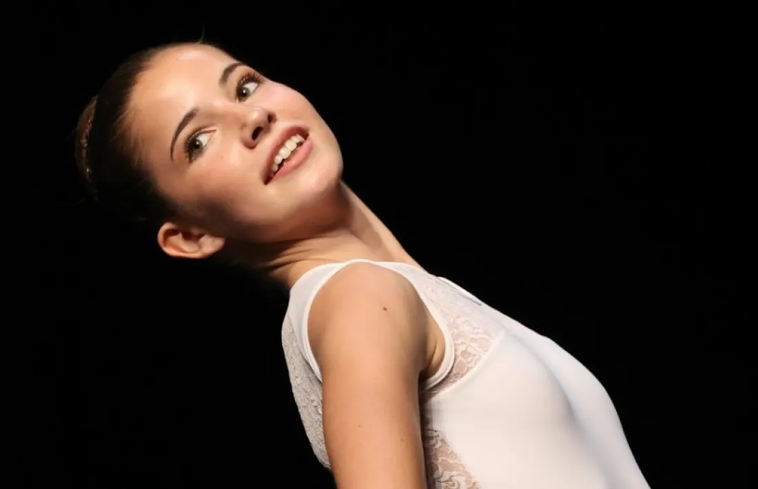 La joveníssima ballarina. 