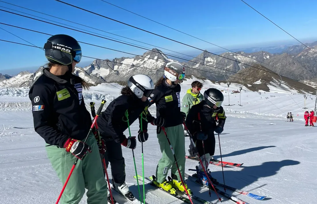 Estada de la FAE a Deux Alpes.