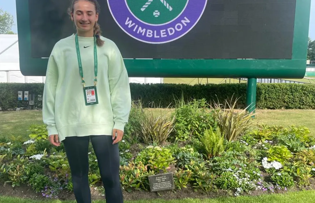 Vicky comença avui Wimbledon.