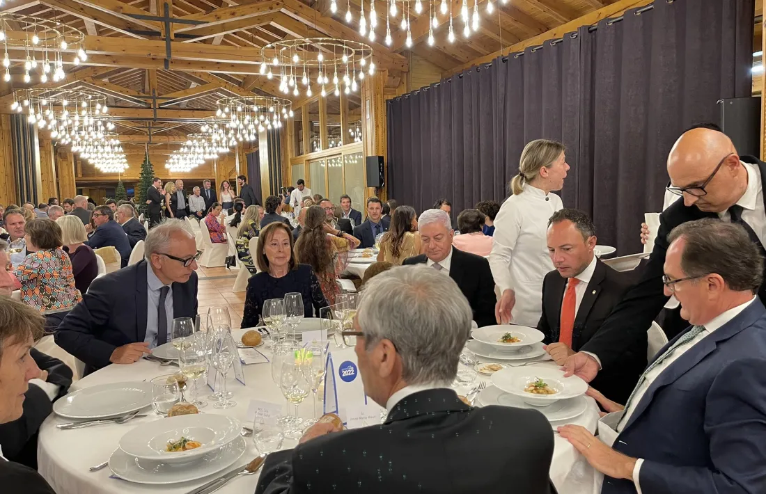 Un instant del sopar que va precedir l’entrega de premis.