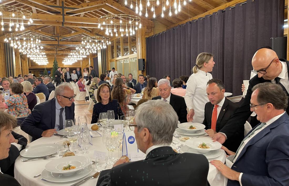 Un instant del sopar que va precedir l’entrega de premis.