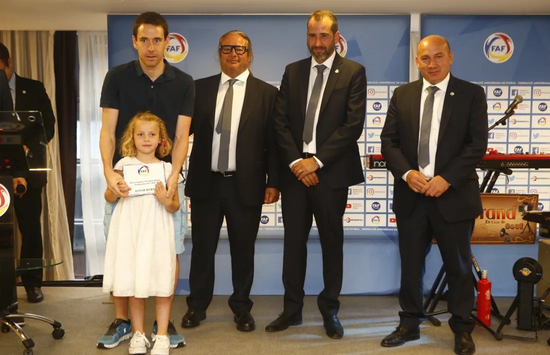 La Nit del Futbol de la FAF va guardonar els millors de la temporada.