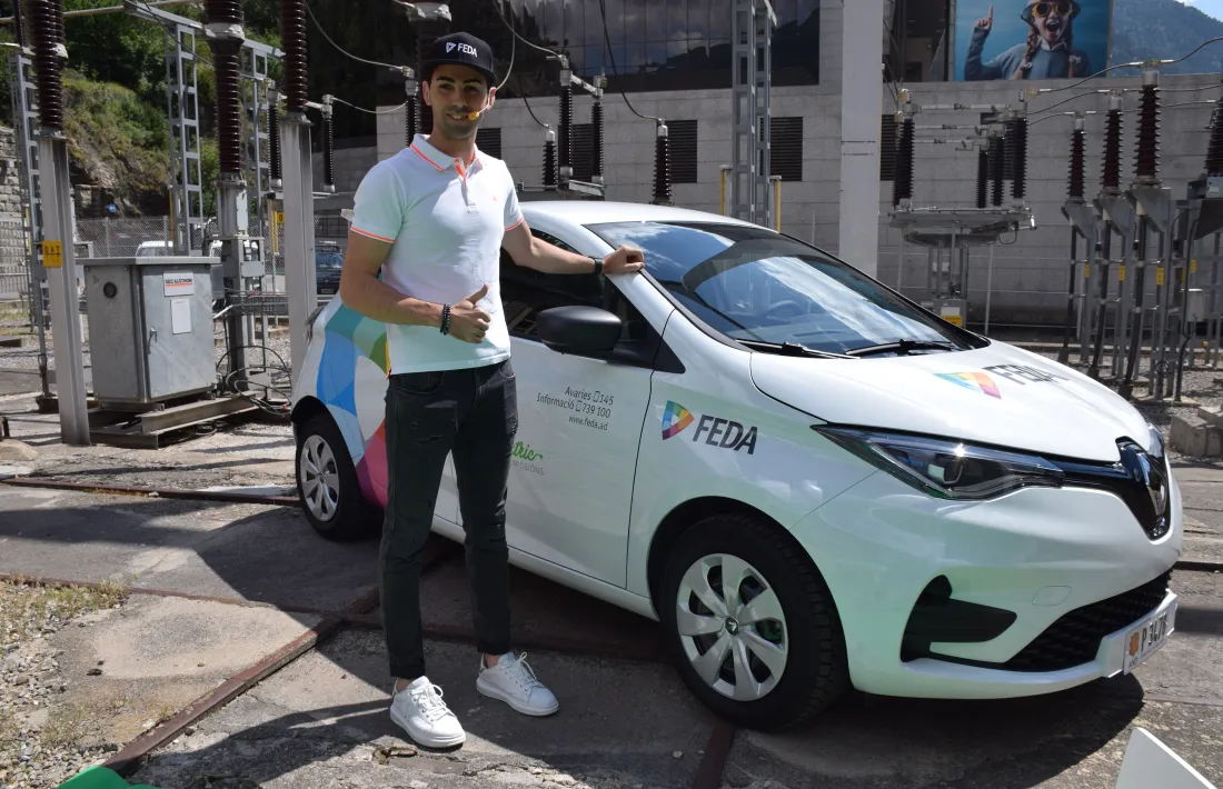 Raül Ferré ajudarà a fer pedagogia de la mobilitat elèctrica.