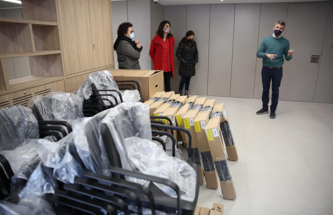 S'han fet diverses visites per donar a conèixer el CREI.