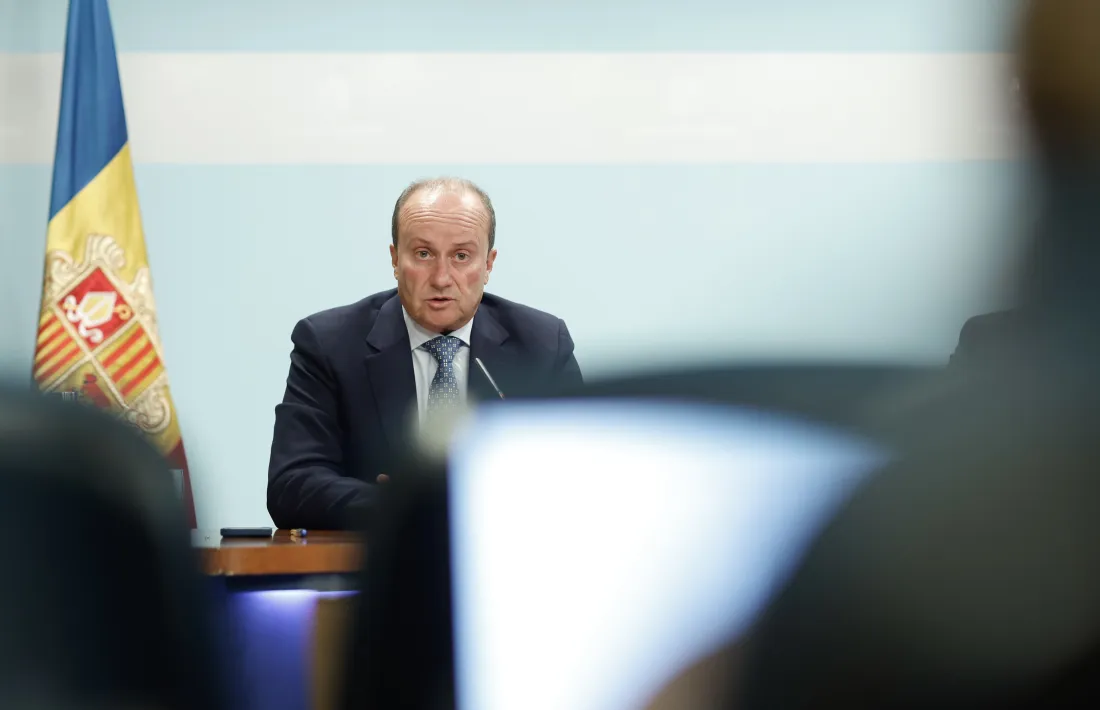 El ministre de Justícia i Interior, Josep Maria Rossell.