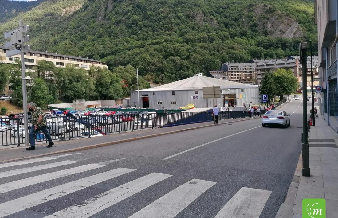 El tram que es veurà restringit al trànsit pel Cirque du Soleil.