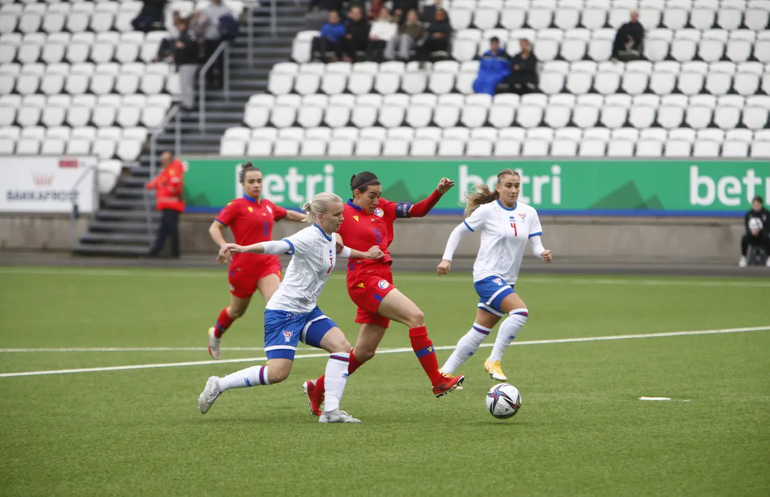 La selecció femenina va patir la segona derrota en el segon amistós a Illes Fèroe.