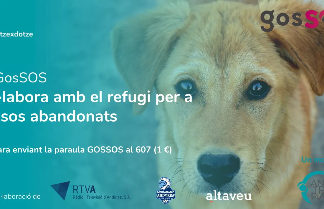 L'associació de GosSOS és la primera que es promocionarà durant tot el mes de juliol.