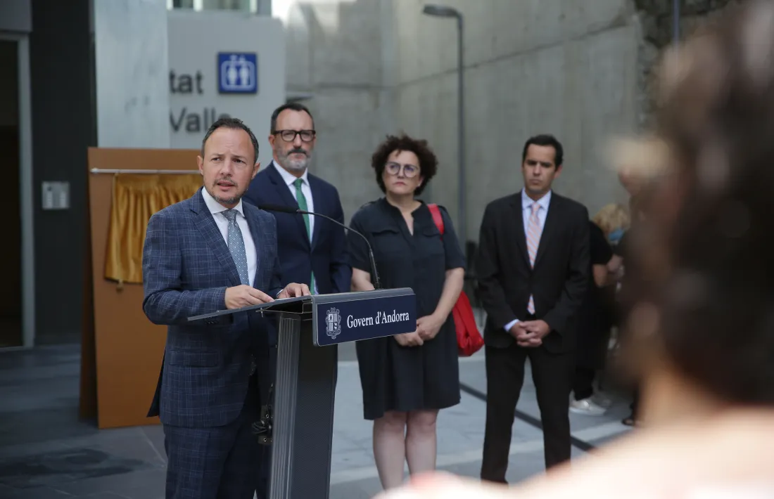 Espot i Filloy han parlat sobre la problemàtica de l’habitatge amb motiu de la inauguració de la Casa Aristot Mora.