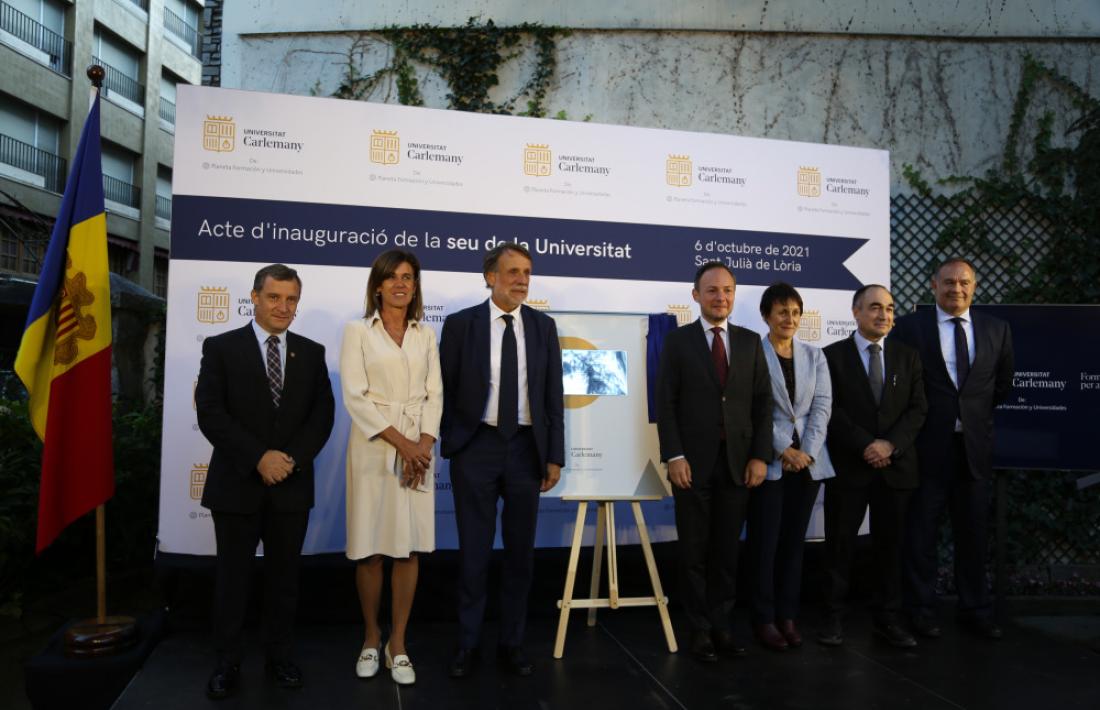La seu de la Universitat Carlemany es va inaugurar l'octubre del 2021.