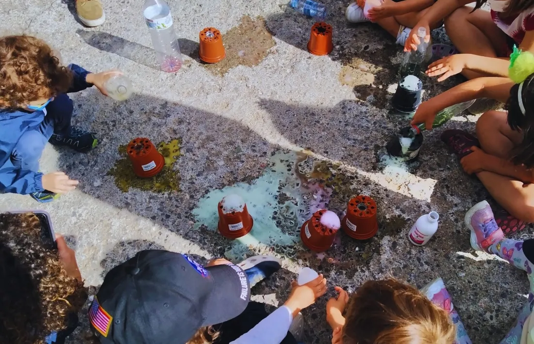 Un dels tallers per a infants de FEDA Cultura.