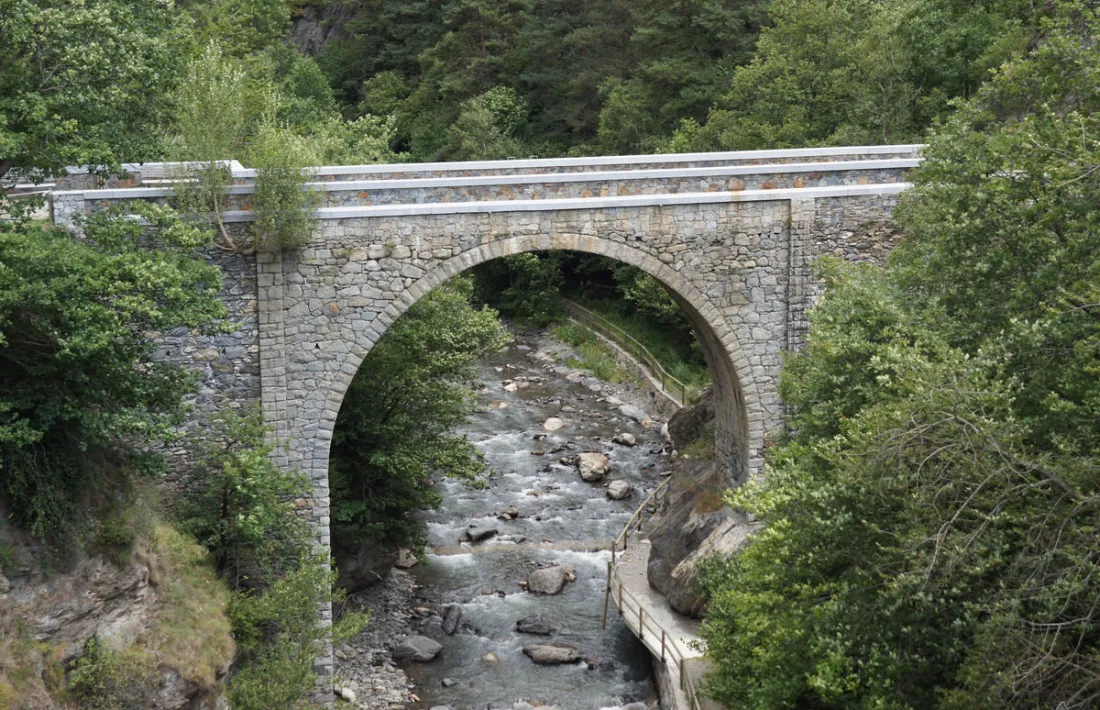 El pont d'Anyós.