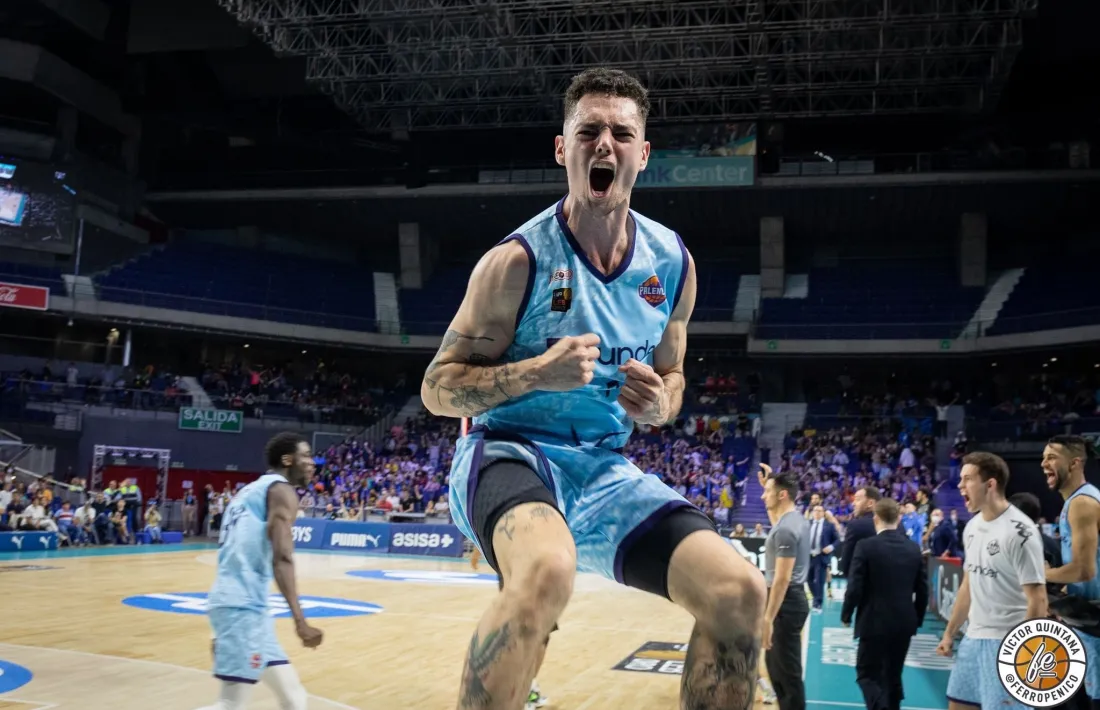 Juan Rubio, amb el Zunder Palencia.