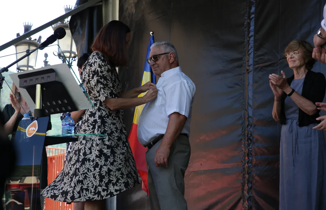 El reconeixement a Gregorio Cerviño.