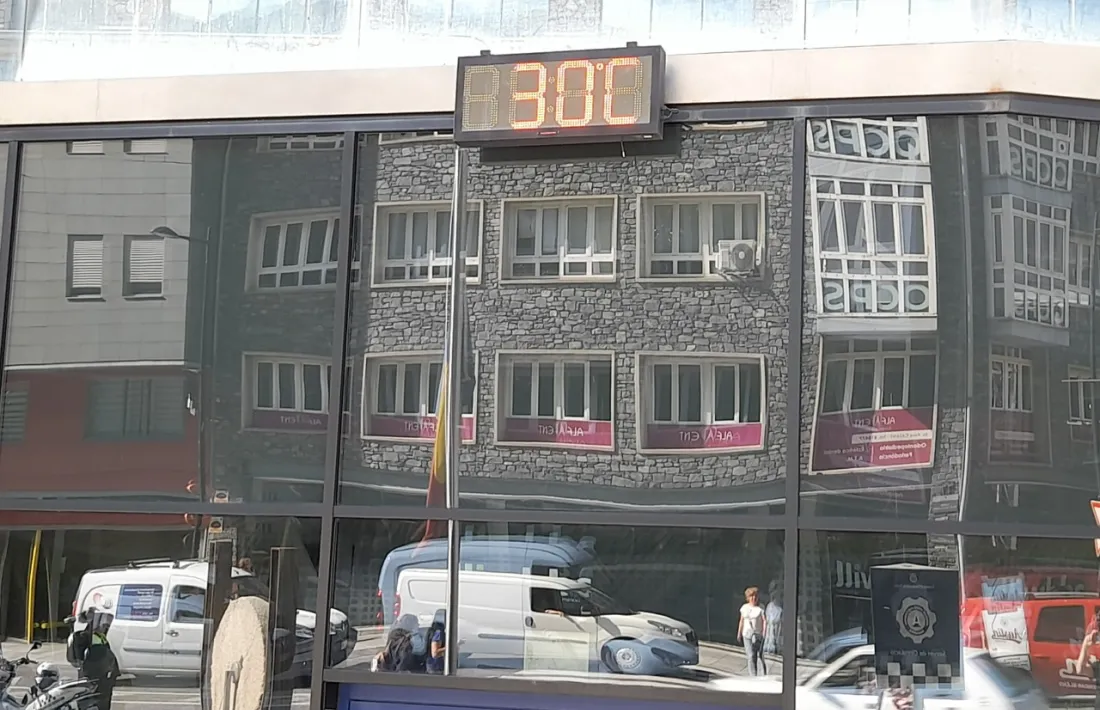 Al maig també hi va haver dies de temperatures altes per a l'època.