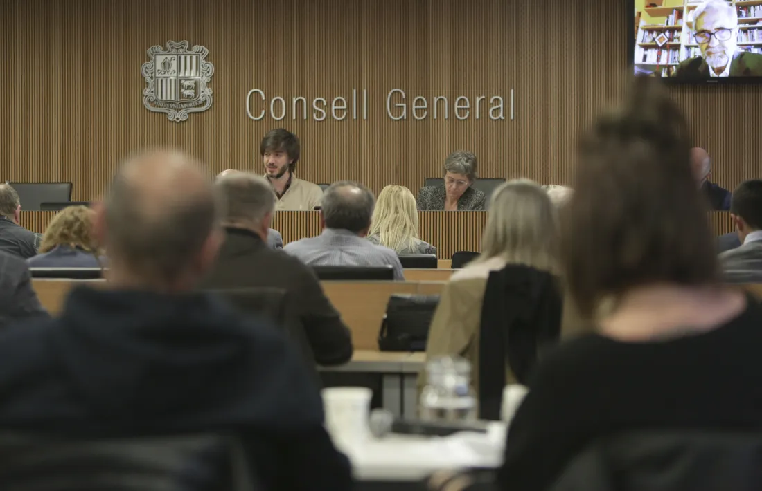 Imatge d’una sessió anterior de la comissió per a la sostenibilitat de les pensions.