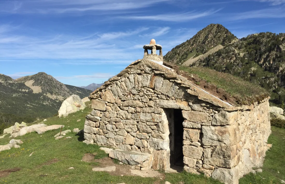 La cabana de pastor de Setut.