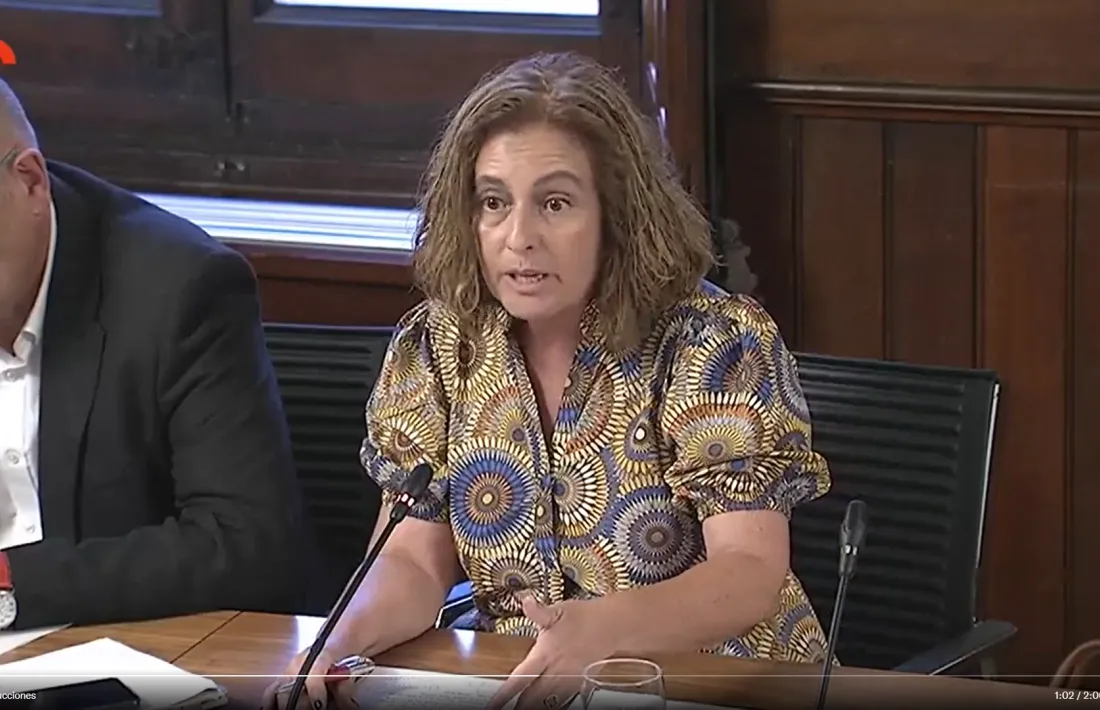 La diputada Sílvia Romero.