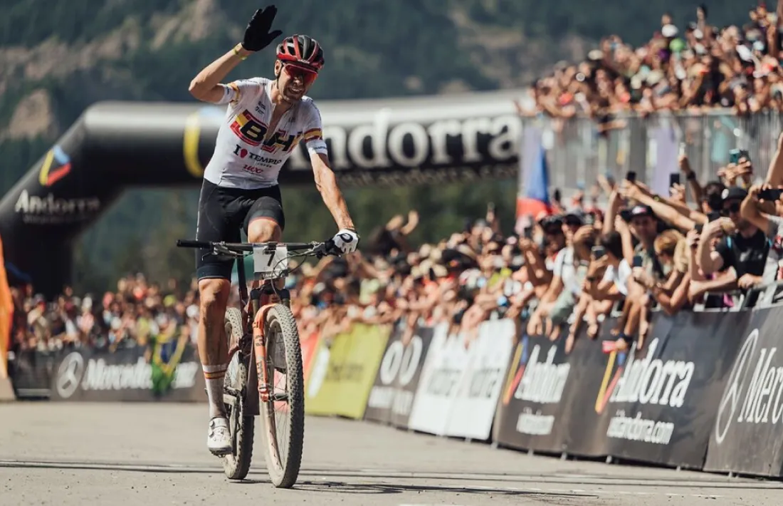 David Valero va igualar a Vallnord-Pal Arinsal el seu millor resultat en una Copa del Món de BTT.