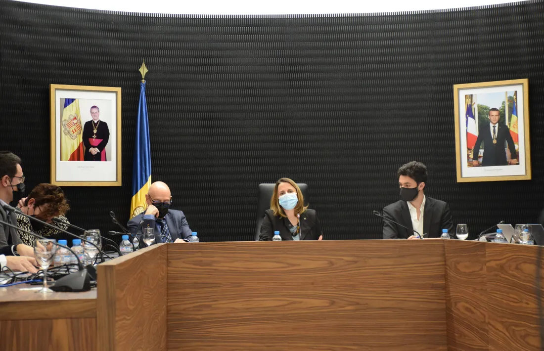 Una sessió de consell de comú anterior.