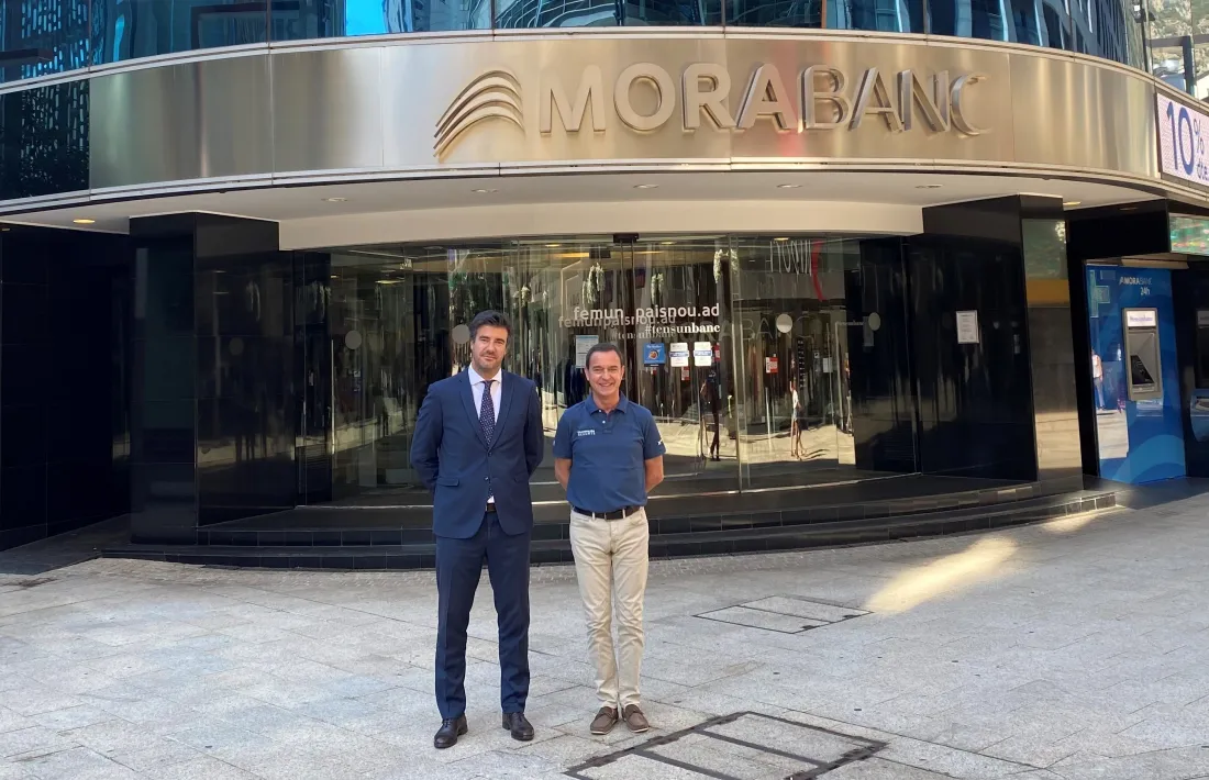 Xavier Riestra i Juan Ramón Moreno.