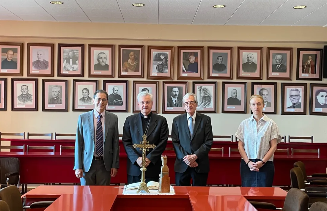 Ibáñez ha jurat el càrrec al Palau Episcopal.