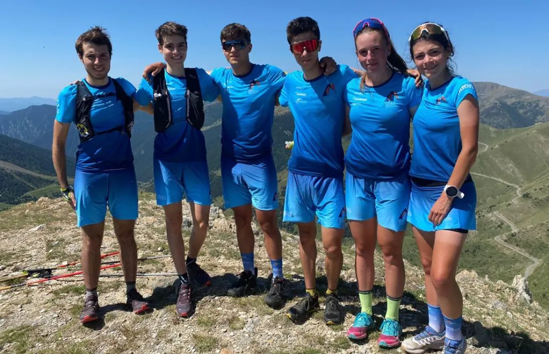 L'equip nacional de joves de la FAM que competirà avui i diumenge.