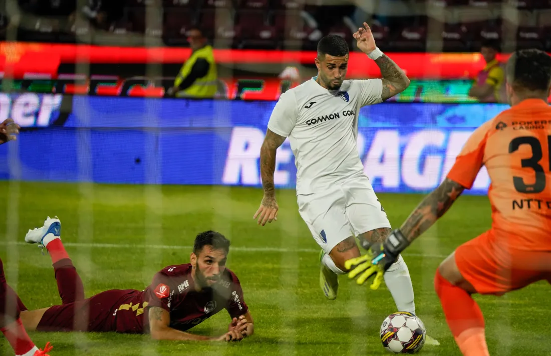 Aridai Cabrera va gaudir de les millors ocasions de l'Inter contra el Cluj.