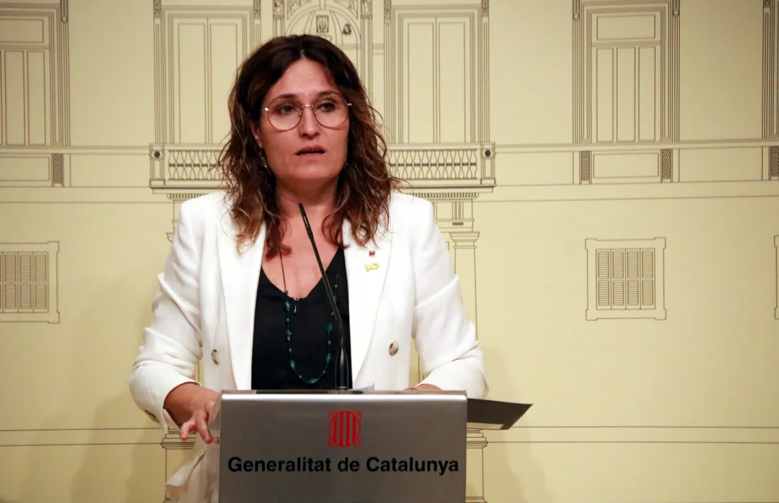 La consellera Laura Vilagrà. 