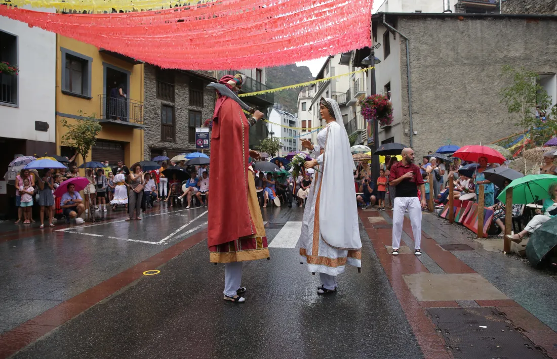 El ball dels gegantons.