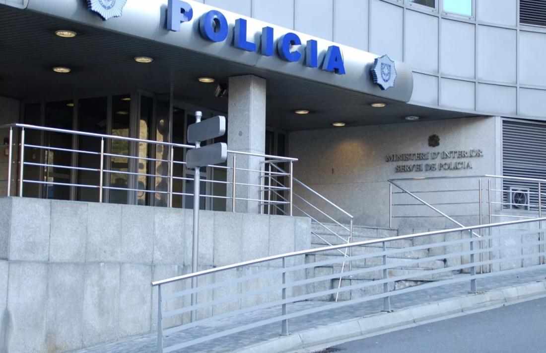L'edifici de la policia, a Escaldes-Engordany.