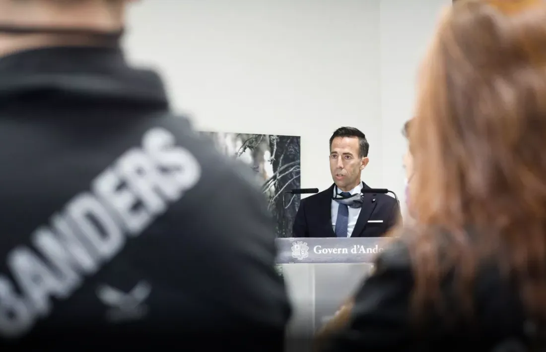 El director del Cos de Banders, Ferran Teixidó.