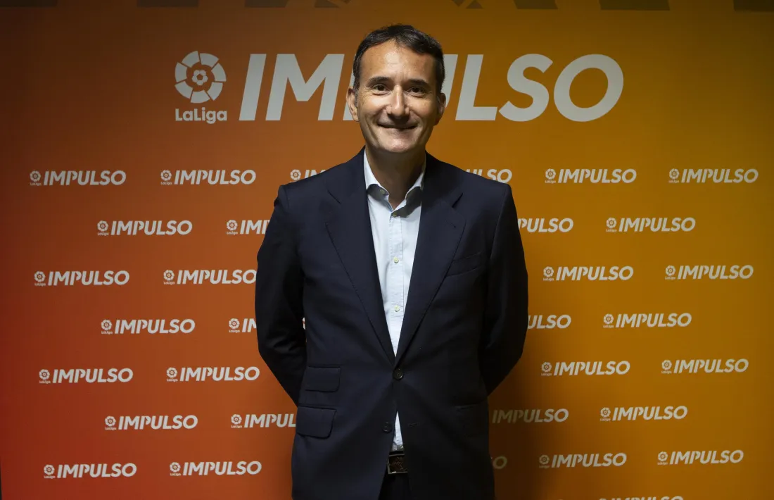 El president de l'FC Andorra, Ferran Vilaseca.