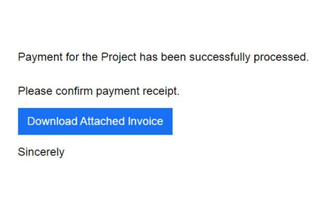 Un dels intents d'atacs de phishing.